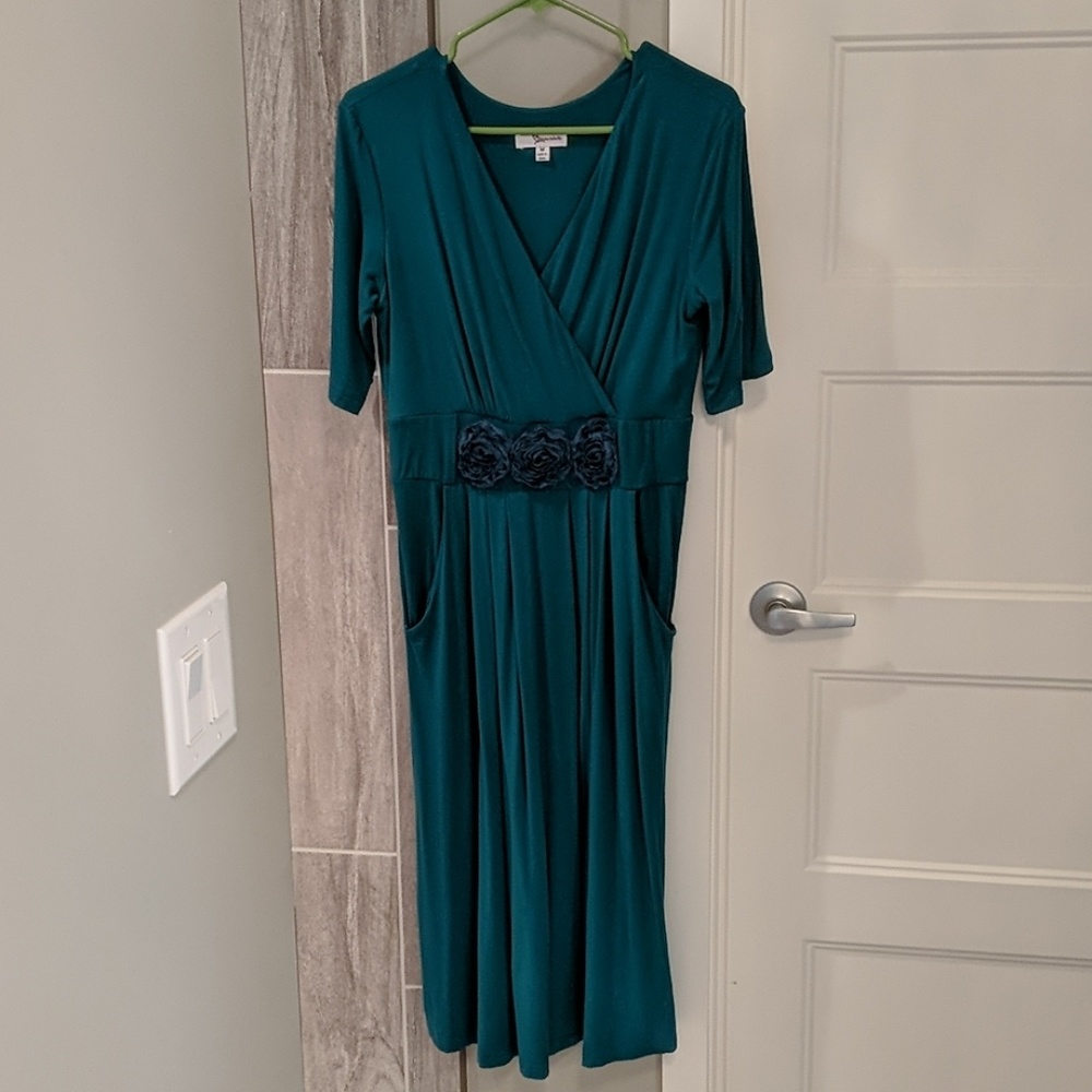 Comfortable turquoise Diviine Modestee dress